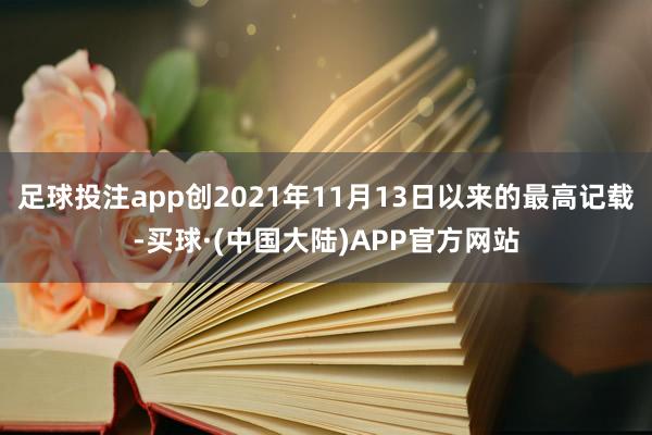 足球投注app创2021年11月13日以来的最高记载-买球·(中国大陆)APP官方网站