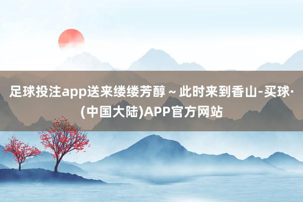 足球投注app送来缕缕芳醇～此时来到香山-买球·(中国大陆)APP官方网站